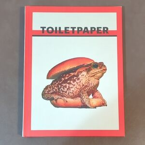 2015 Toiletpaper Volume 2 Hard Back Book Faenza Group Italy Cattelan Ferrari
